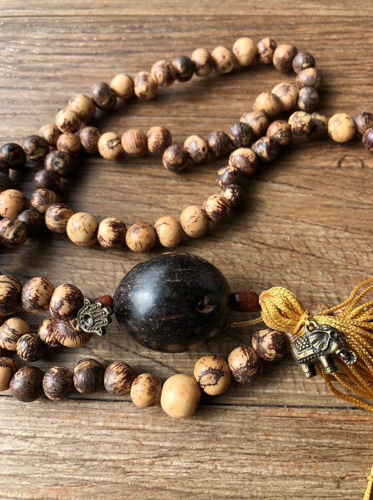 Beads Necklace Yoga Mala Meditation Mala Seeds Necklace